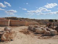 Cantera para extraccin de piedra Arenisca de Zamora 2.