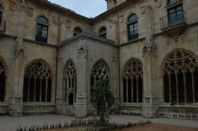 Claustro Monasterio de San Salvador en Oa (Burgos)